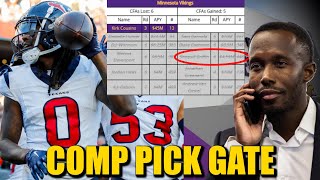 Compensatory Pick Gate Update Minnesota Vikings Did NOT Lose a 3rd Rounder Because of Shaq Griffin [upl. by Kirkwood]