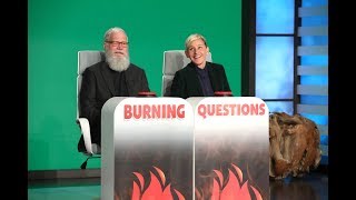 David Letterman Answers Ellen’s Burning Questions  EXTENDED [upl. by Stevenson199]