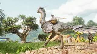 ARK Survival Ascended Gigantoraptor Spotlight [upl. by Ikilisav]