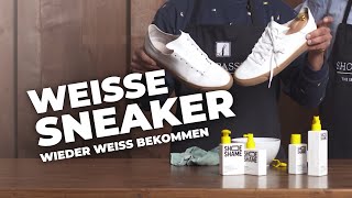 Pflegetipps Sneaker wieder weiß bekommen [upl. by Filippa224]