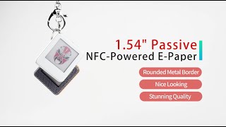 Waveshare Pocket NFC ePaper  154inch NFCPowered ePaper [upl. by Hancock]