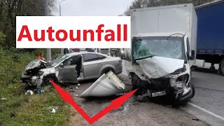 Autounfall  Dashcam Unfälle videos 136 Tödliche autounfälle [upl. by Wehtam]