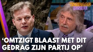 Johan Ik denk dat Pieter Omtzigt met dit gedrag zijn eigen partij opblaast  VANDAAG INSIDE [upl. by Lindeberg314]