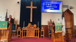 Cranford UMC Sunday Service 11 17 24 FB Live [upl. by Naasar676]