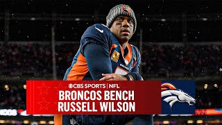 Broncos BENCH QB Russell Wilson For Final 2 Games of Season I CBS Sports [upl. by Yesnek]