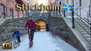 Footsteps Through Stockholm Sweden 🇸🇪👣 ストックホルムの足跡 👣 Pasos por Estocolmo Suecia 🇸🇪 [upl. by Esikram]