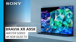 Sony  BRAVIA® XR Master Series A95K  4K HDR OLED TV [upl. by Ronoh]