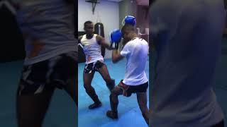 Kickboxing Sparring 60 lightsparring [upl. by Ailido226]