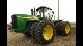 John Deere 9120 4WD Tractor with 143 Hours Sold Today on Reitzel Bros Auction in Edon OH [upl. by Legge]