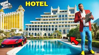 GTA 5  Franklin Open The Best Hotel In Los Santos GTA 5   MOTEL MANAGER [upl. by Eednas]