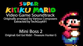 Brutal Mario OST  Mini Boss 2 [upl. by Meekah193]