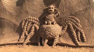 Sand Sculpting Australia Frankston Victoria Australia [upl. by Aerdnac]