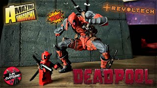 Amazing Yamaguchi Revoltech DEADPOOL Review KO [upl. by Rebe]