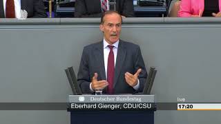 Eberhard Gienger Menschenrechtsverletzungen  Fußball WM 2018 Bundestag 14062018 [upl. by Bendicta131]