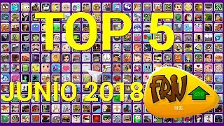 TOP 5 Mejores Juegos Frivcom  JUNIO 2018 [upl. by Lesslie456]