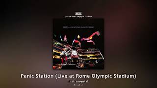 Panic Station Live at Rome Olympic Stadium Instrumental  Muse [upl. by Zinnes]