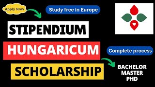 StepbyStep Guide How to Apply for Stipendium Hungaricum Scholarship 2025  Study in Hungary [upl. by Aciraj]