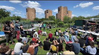 Collectif des jardins ouvriers dAubervilliers  La lutte repart  230624 [upl. by Ahsekyt]