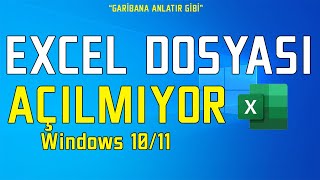 EXCEL DOSYASI AÇILMIYOR ÇÖZÜMÜ   GARİBANA ANLATIR GİBİ 23 [upl. by Susanetta]