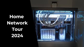 Home Network Tour 2024  Storage amp Smart Home [upl. by Ponzo]