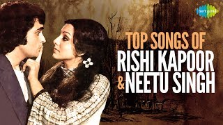 Top 15 songs of Rishi Kapoor and Neetu Singh  Evergreen Jodi [upl. by Yroffej]