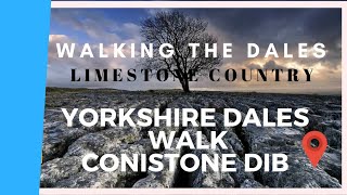 Walking Yorkshire Dales Circular Walk Conistone Dib To Great Whernside Wharfedale Walks amp Footpaths [upl. by Arymat931]