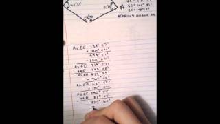 Surveying  Traverse Azimuths Bearing Angles [upl. by Elbam350]