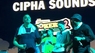 Impractical Jokers Cruise 2 Karaoke Living On A Prayer [upl. by Soutor701]