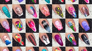 Nail Art Designs 20nails  Best Nail Art Compilation [upl. by Eversole]