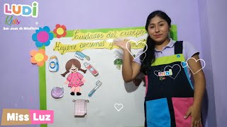 Clase Virtual Cuidados del cuerpo para niños [upl. by Younger]