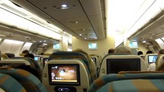 OMAN AIR A330 Cabin View FRAMCTBKK [upl. by Fitts980]