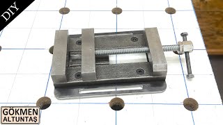 DIY Heavy Duty Drill Press Vise [upl. by Swainson902]