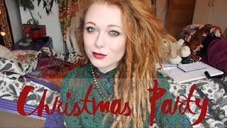 12  GRWM Christmas Party  Christmas Calendar 2015 [upl. by Pillyhp]