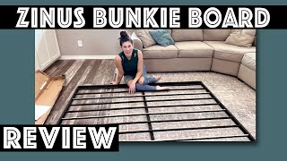 Zinus Gulzar Bunkie Board Review [upl. by Avlasor]