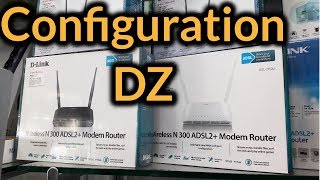 شرح طريقة ظبط و اعداد مودام 2750U DLink للجزائريين  Configuaration Modem  Algerie [upl. by Wilterdink]