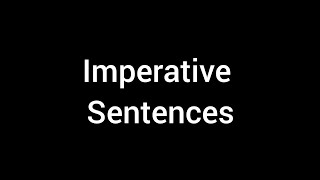 What is imperative sentences in hindi  english grammar  sentences english imperativesentence [upl. by Kristoforo765]