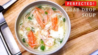 How to Simple Crab Egg Drop Soup  Quench a Spicy Mouth [upl. by Jerusalem]