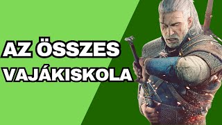 The Witcher 🐺  Az összes vajákiskola 🏫 [upl. by Llenrad]