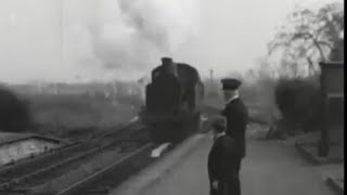 Vintage railway film  The last train to Woodford Halse  MACE Media Archive for Central England [upl. by Auqinat]