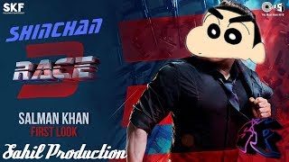 Shinchan Race 3 Official Trailer  Comedy Version [upl. by Bridgid650]