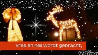 kerst stille nacht heilige nacht lyrics [upl. by Nyla385]