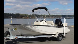 2020 Boston Whaler 170 Montauk Boat For Sale at MarineMax Wrightsville Beach NC [upl. by Aramenta219]