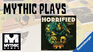 Mythic Plays Horrified American Monsters from Ravensburger [upl. by Warchaw610]