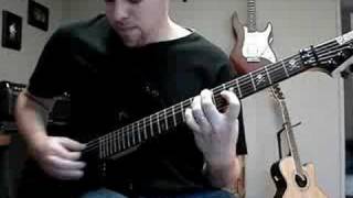 All That Remains  Not Alone guitar cover [upl. by Ixela]