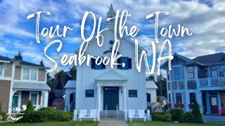 Tour of the Town of Seabrook WA 4K  Pacific Beach [upl. by Adilen]