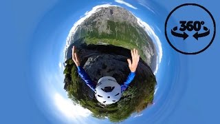 360° VR BASE  Martin Schricke in Lauterbrunnen [upl. by Gnues263]