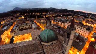 Ascoli Piceno  Città delle 100 torri  AP Drones [upl. by Holcomb79]