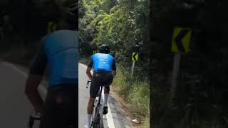 Desde el Verjón se ve mas lindo Monserrate vamos AFondoPorBogota en el Gran Fondo Bogotá [upl. by Noedig]