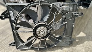 Dodge radiator fan replacement [upl. by Einitsed]