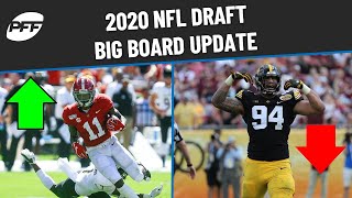 2020 NFL Draft  Big Board Update  PFF [upl. by Bonine939]